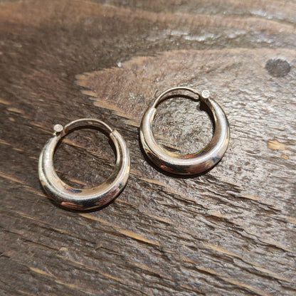 ORECCHINI a cerchio in argento 925 - KANESPURA – immagine 5
