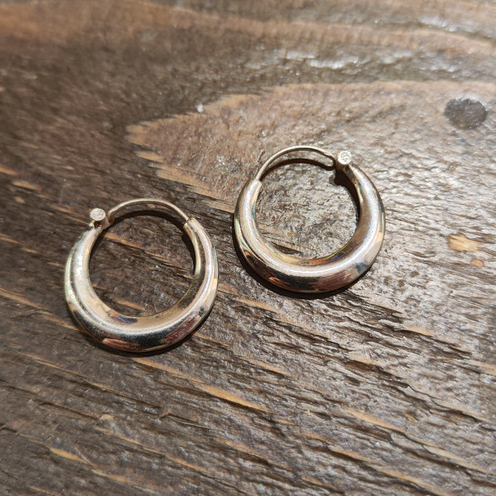 ORECCHINI a cerchio in argento 925 - KANESPURA