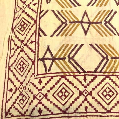 SCIARPA cotone - Pareo indiano artigianale - ARROW