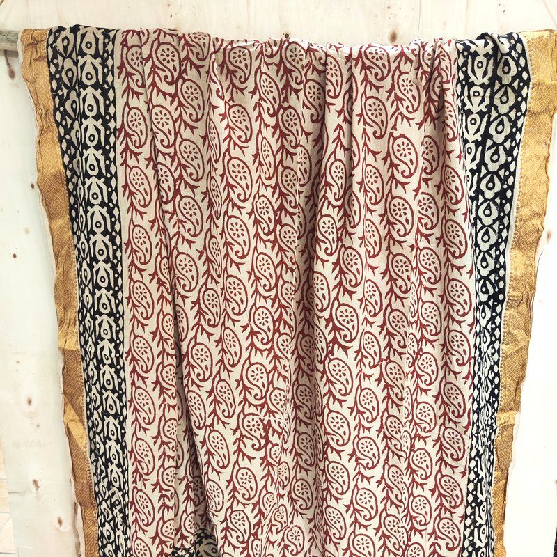 Pareo - Sarong etnico in 100% cotone artigianale - CHAADAR – immagine 4
