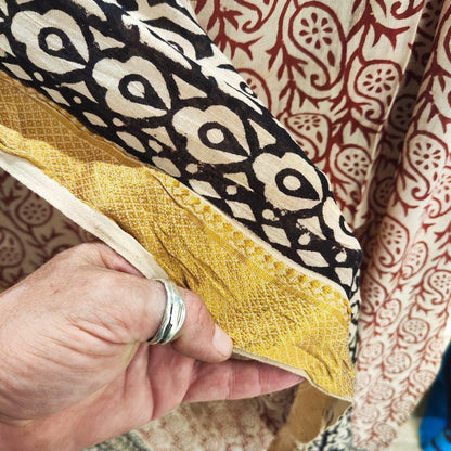 Pareo - Sarong etnico in 100% cotone artigianale - CHAADAR – immagine 3