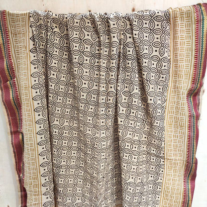 SCIARPA cotone - Pareo artigianale -copri tutto- KLEE