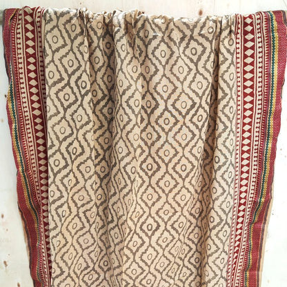 SCIARPA cotone - Pareo artigianale -copri tutto- ROMB