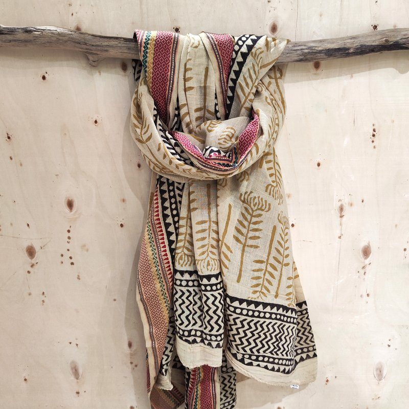 SCIARPA cotone - Pareo artigianale -copri tutto- SARASON