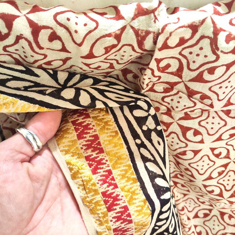 SCIARPA cotone - Pareo indiano artigianale - KAPOOR