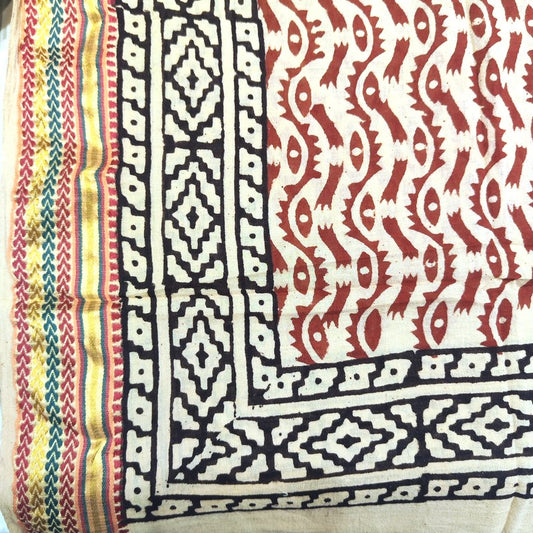 SCIARPA cotone - Pareo artigianale -copri tutto- AANKH