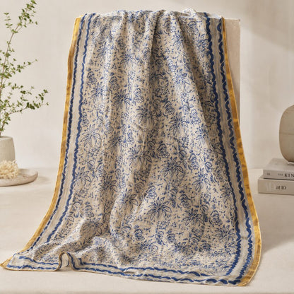 Pareo - Sarong aus 100 % handgefertigter Baumwolle - BLUM