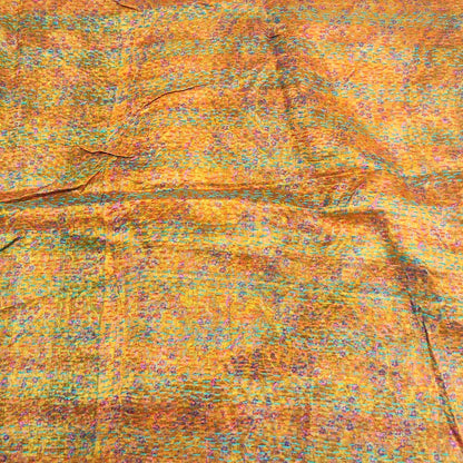 Sciarpa KANTHA con tessuti vintage misto seta ricamo - DAPPA