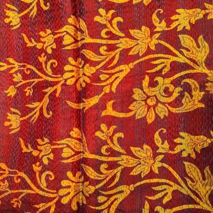 Sciarpa KANTHA con tessuti vintage misto seta ricamo - MING