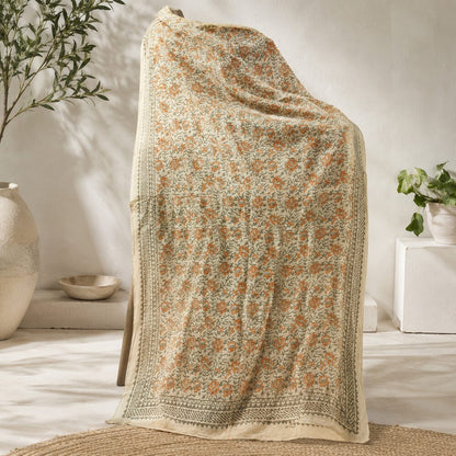 SCARF cotton - Handmade Indian Pareo - VANGOGH