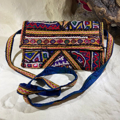 RABARI pochette / tracolla con monete VINTAGE - DIDI – immagine1