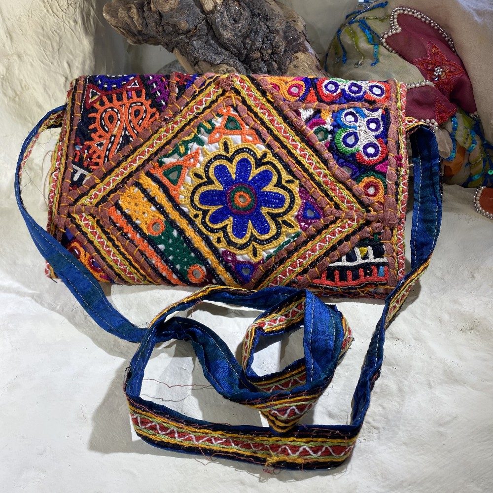 RABARI pochette / tracolla COIN con monete VINTAGE - DIL – immagine2