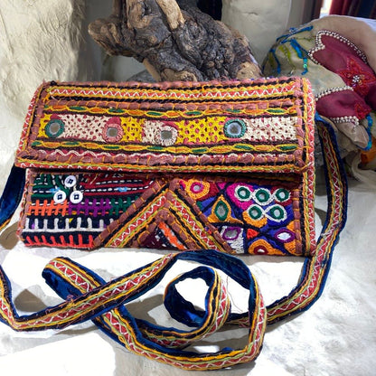 RABARI pochette / tracolla COIN con monete VINTAGE - DIL – immagine1