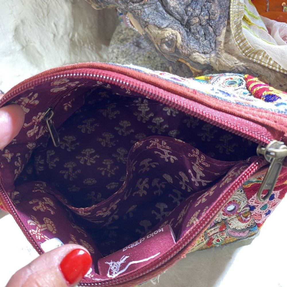Borsetta RABARi KHA multiuso - pochette / tracolla / beauty case / astuccio Vintage