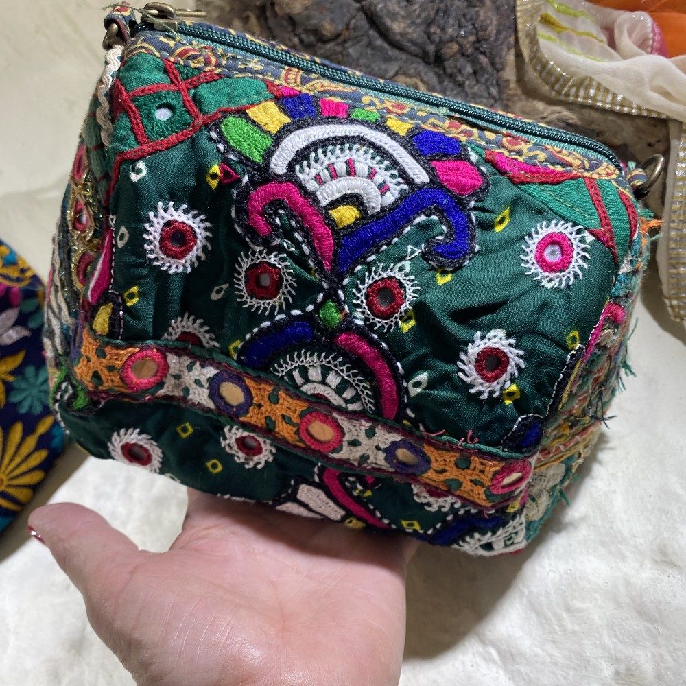 Borsetta RABARi KHA multiuso - pochette / tracolla / beauty case / astuccio Vintage