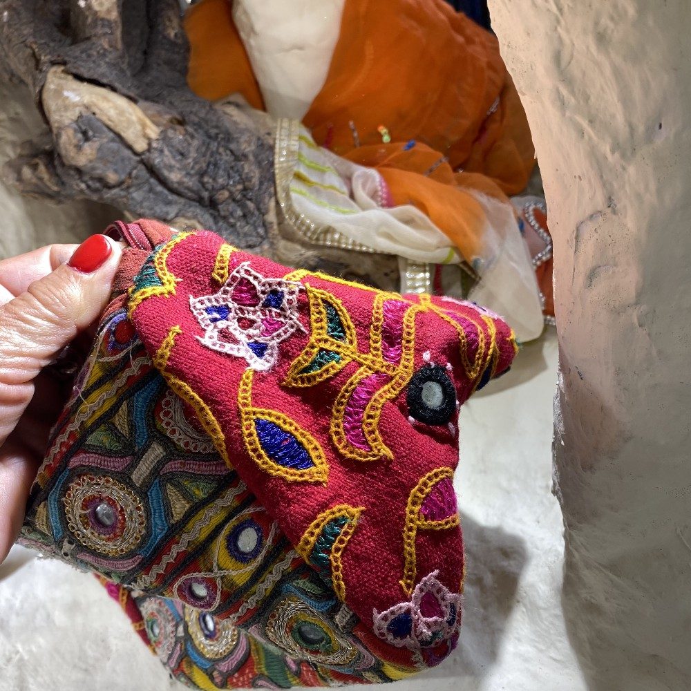 Borsetta RABARi KHA multiuso - pochette / tracolla / beauty case / astuccio Vintage