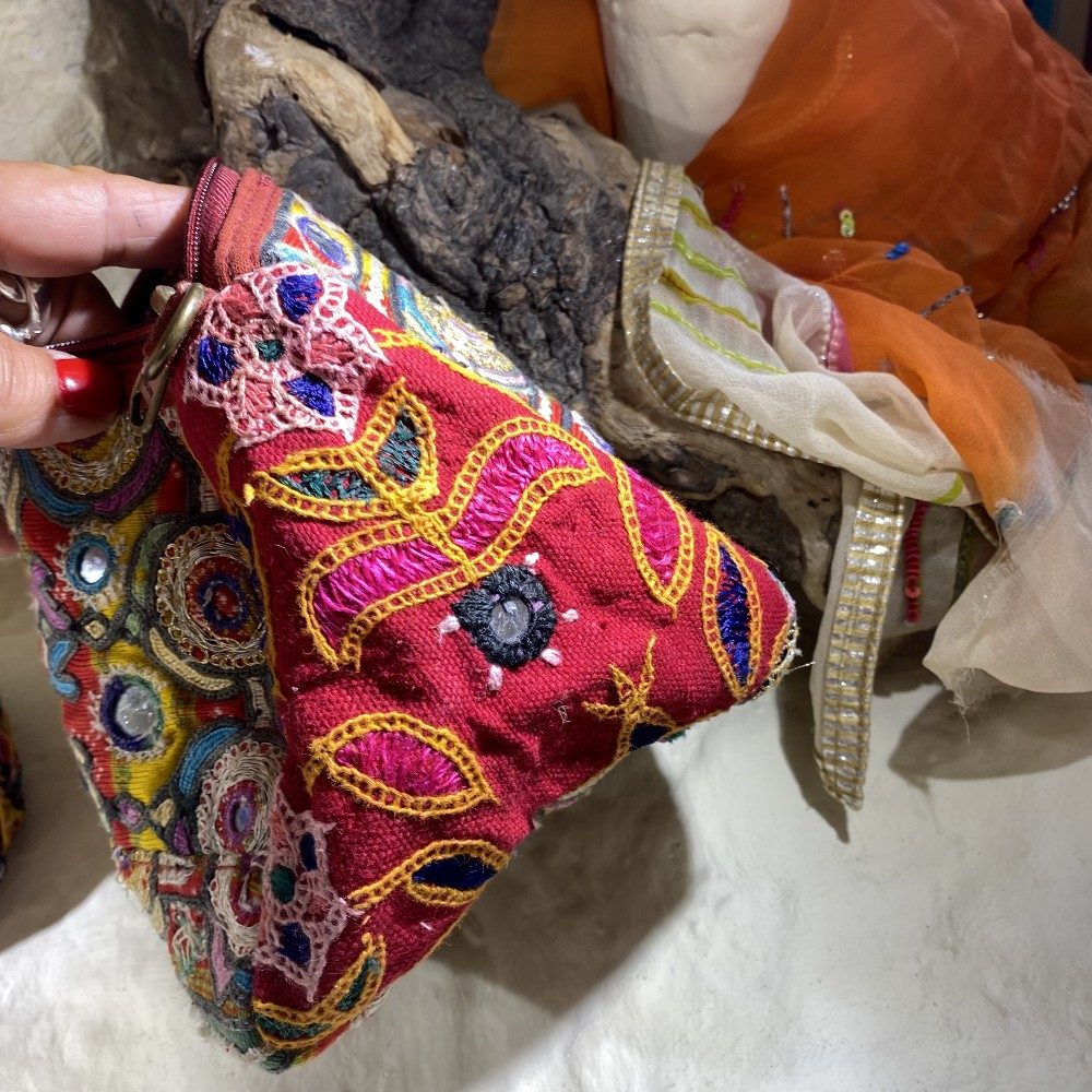Borsetta RABARi KHA multiuso - pochette / tracolla / beauty case / astuccio Vintage