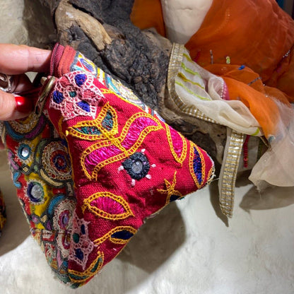 Borsetta RABARi KHA multiuso - pochette / tracolla / beauty case / astuccio Vintage