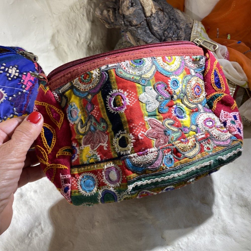 Borsetta RABARi KHA multiuso - pochette / tracolla / beauty case / astuccio Vintage