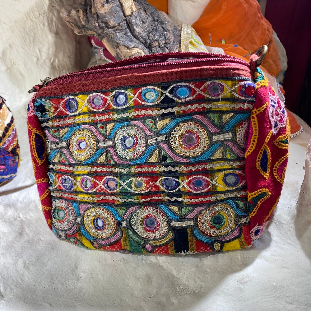 Borsetta RABARi KHA multiuso - pochette / tracolla / beauty case / astuccio Vintage