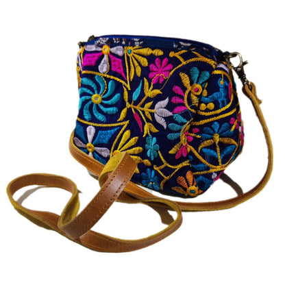 RABARI pochette / tracolla con monete VINTAGE - NARA