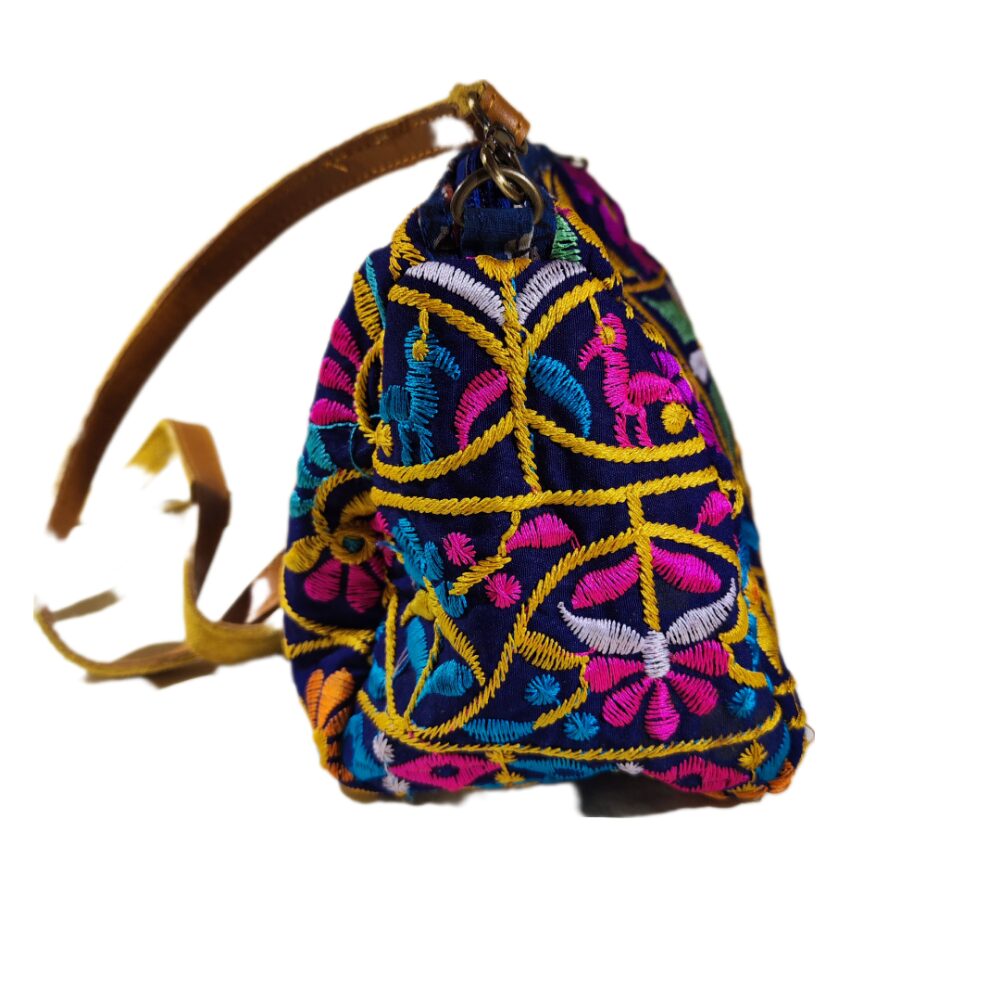 RABARI pochette / tracolla con monete VINTAGE - NARA