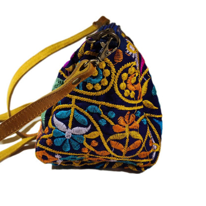 RABARI pochette / tracolla con monete VINTAGE - NARA