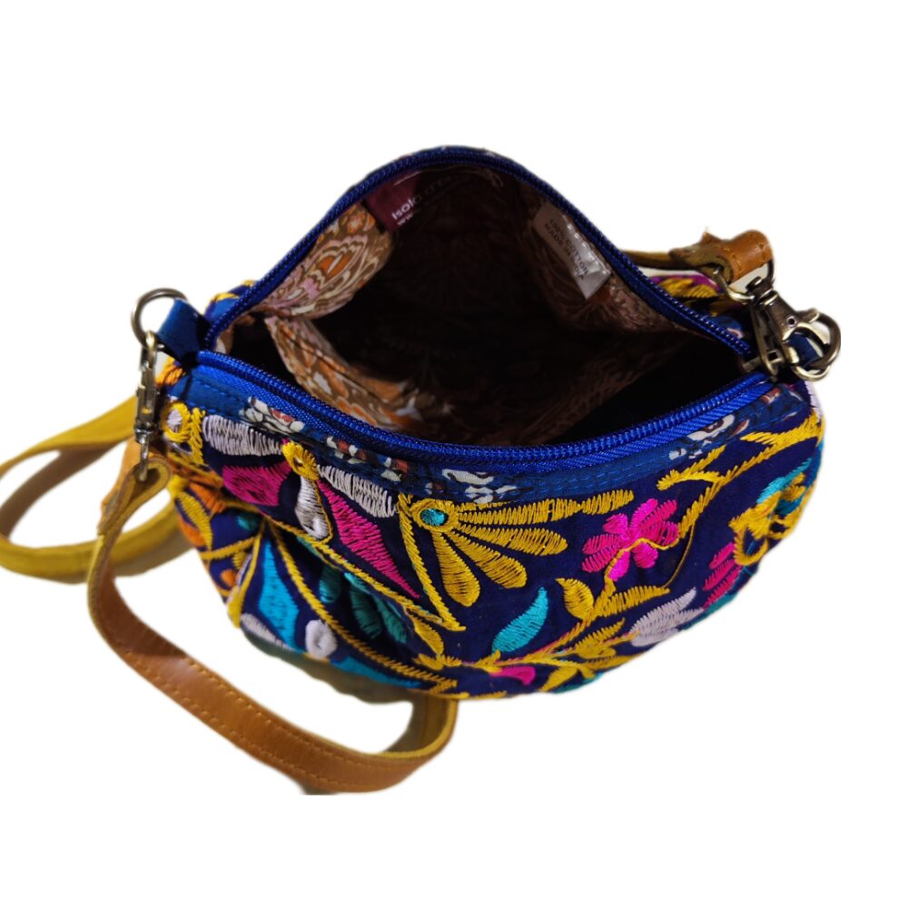 RABARI pochette / tracolla con monete VINTAGE - NARA