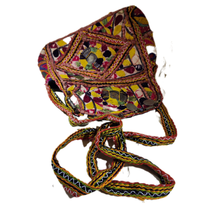 RABARI pochette / tracolla con monete VINTAGE - RINA