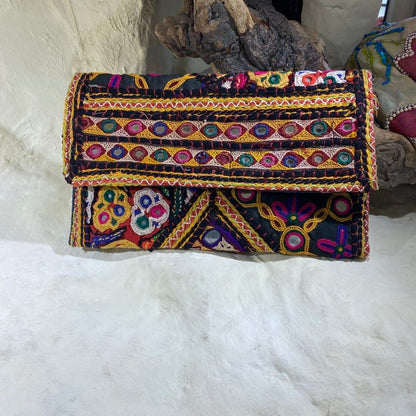 RABARI pochette / tracolla con monete VINTAGE -RINI – immagine1
