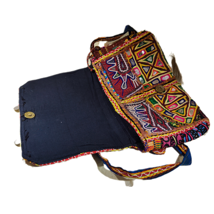 RABARI pochette / tracolla con monete VINTAGE - VALA