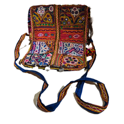 RABARI pochette / tracolla con monete VINTAGE - VALA
