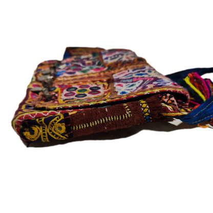 RABARI pochette / tracolla con monete VINTAGE - VALA