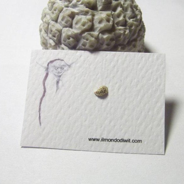 Orecchino da naso in oro 18  fiore 5mm 632