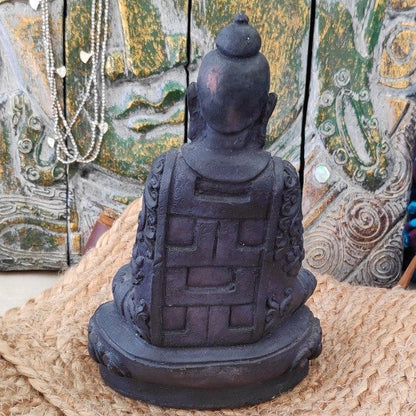 Statua Buddha nero | Statue divinitá – immagine4