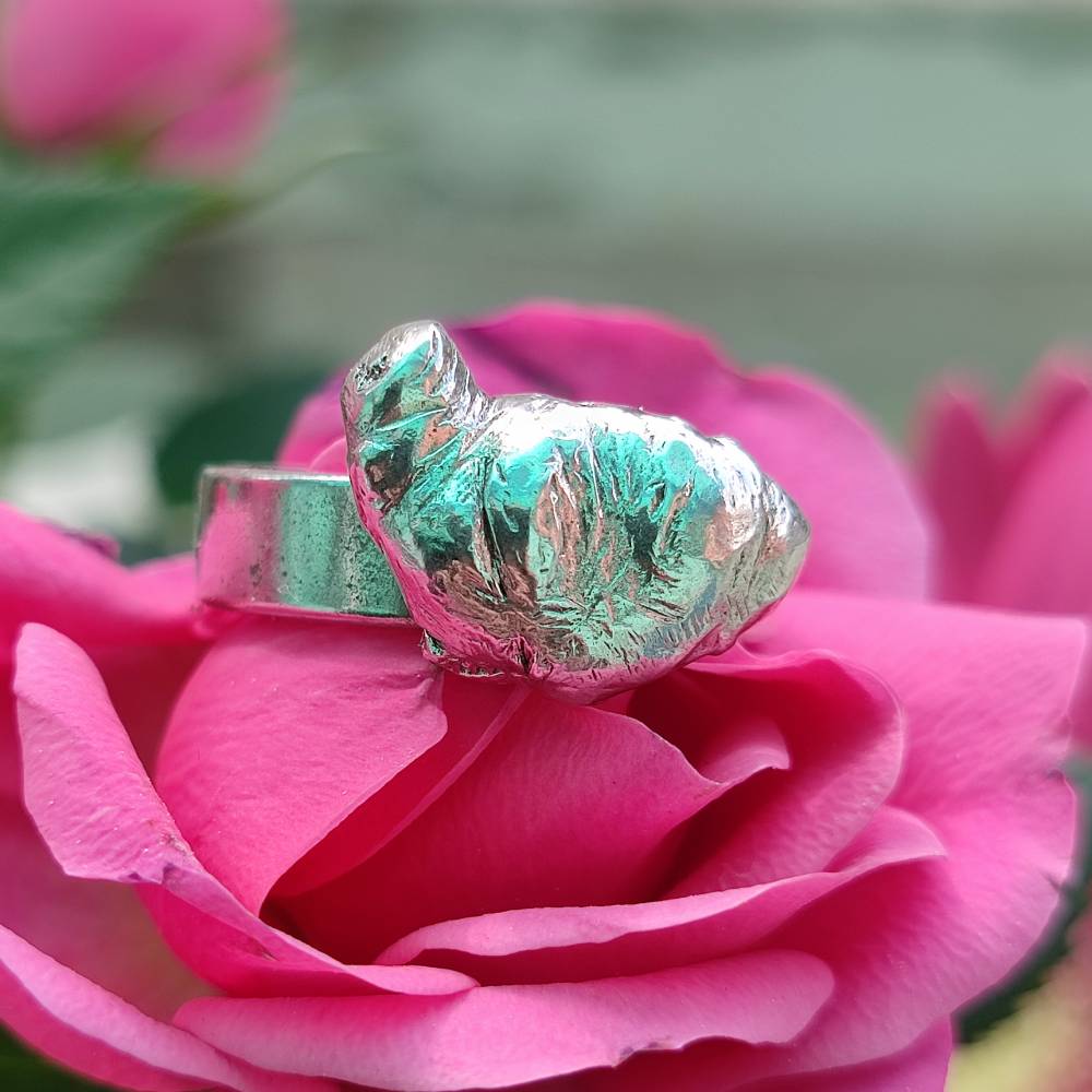 Anello etnico in argento 925 - TURKONAN