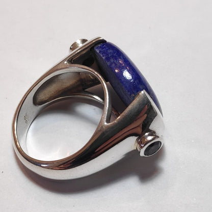 ANELLO argento con Lapislazzuli – immagine3