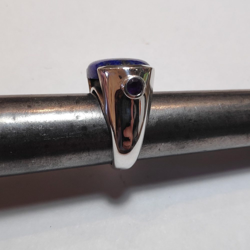 ANELLO argento con Lapislazzuli – immagine6