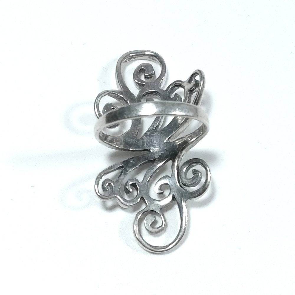 Anello fascia in argento 925 ANELLO artigianale | Spirale
