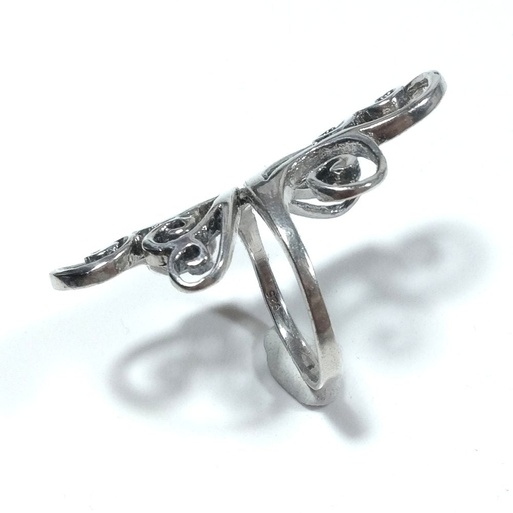 Anello fascia in argento 925 ANELLO artigianale | Spirale
