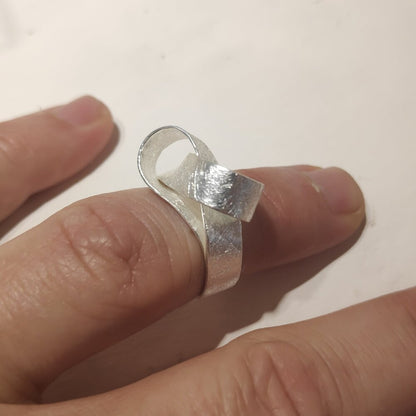 Gioiello contemporaneo | ANELLO in argento 925 - Fantasia Curve
