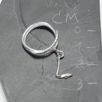 ANELLO PERSONALIZZATO con lettera in argento 925 anello artigianale – L