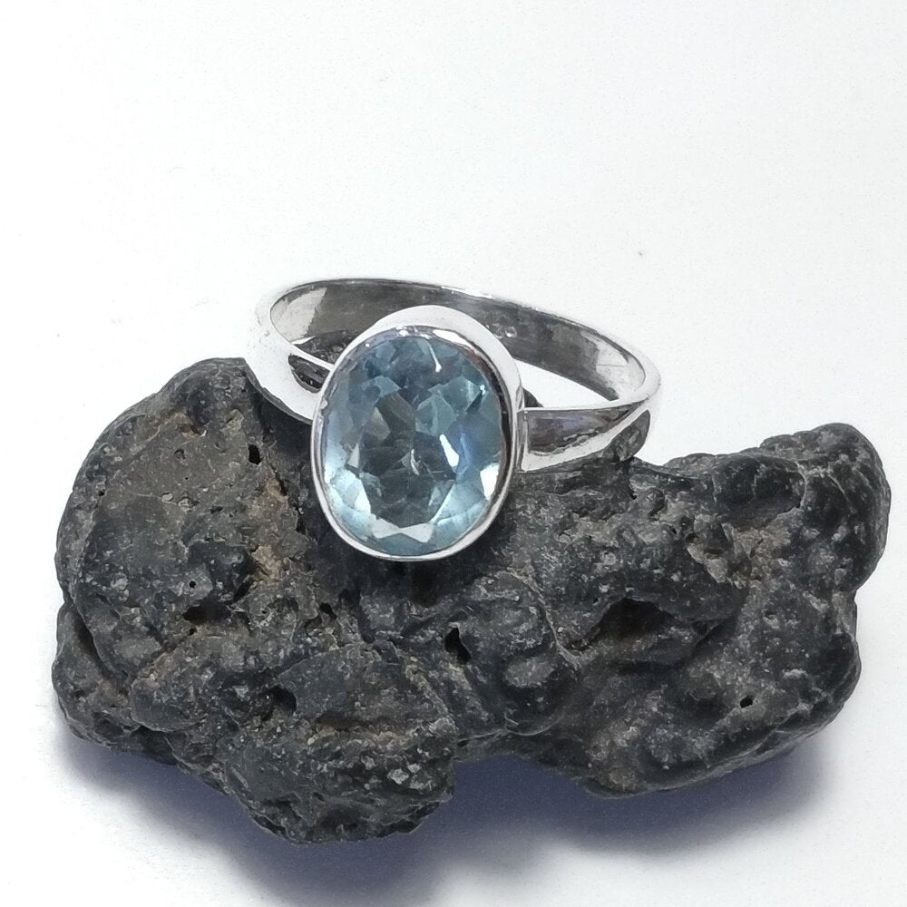 ANELLO artigianale in argento 925 con Radice di Rubino, Ametista – immagine 4