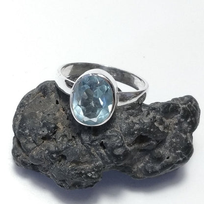ANELLO artigianale in argento 925 con Radice di Rubino, Ametista – immagine 4