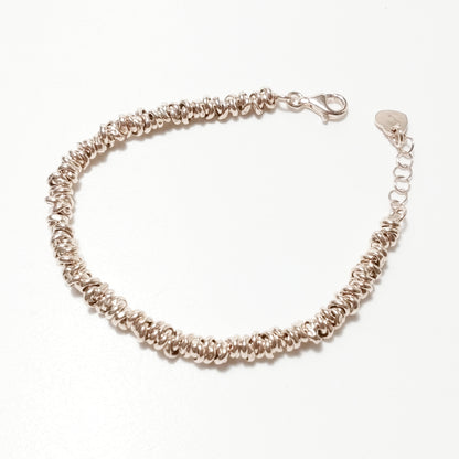 BRACCIALE ARGENTO a dischi leggeri | Gioielli d'argento 