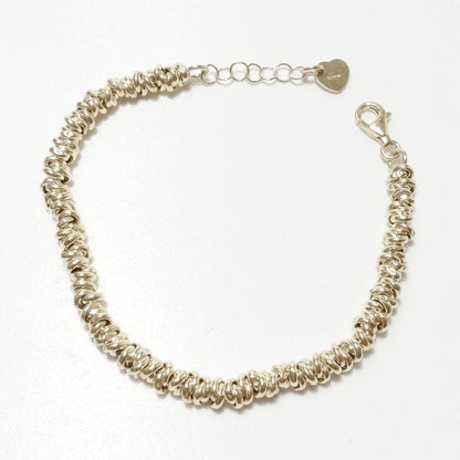 BRACCIALE ARGENTO a dischi leggeri | Gioielli d'argento 