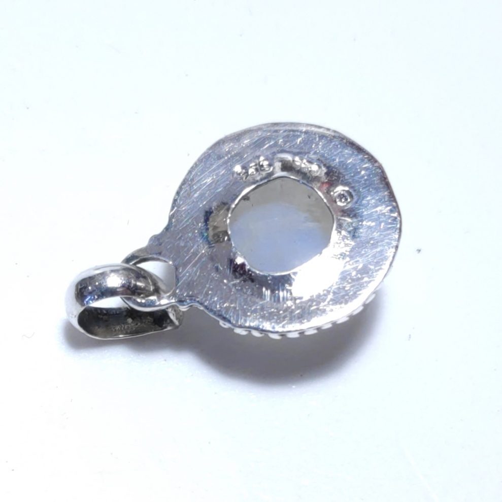 CIONDOLO pietra di luna - argento 925 VIIi – immagine3