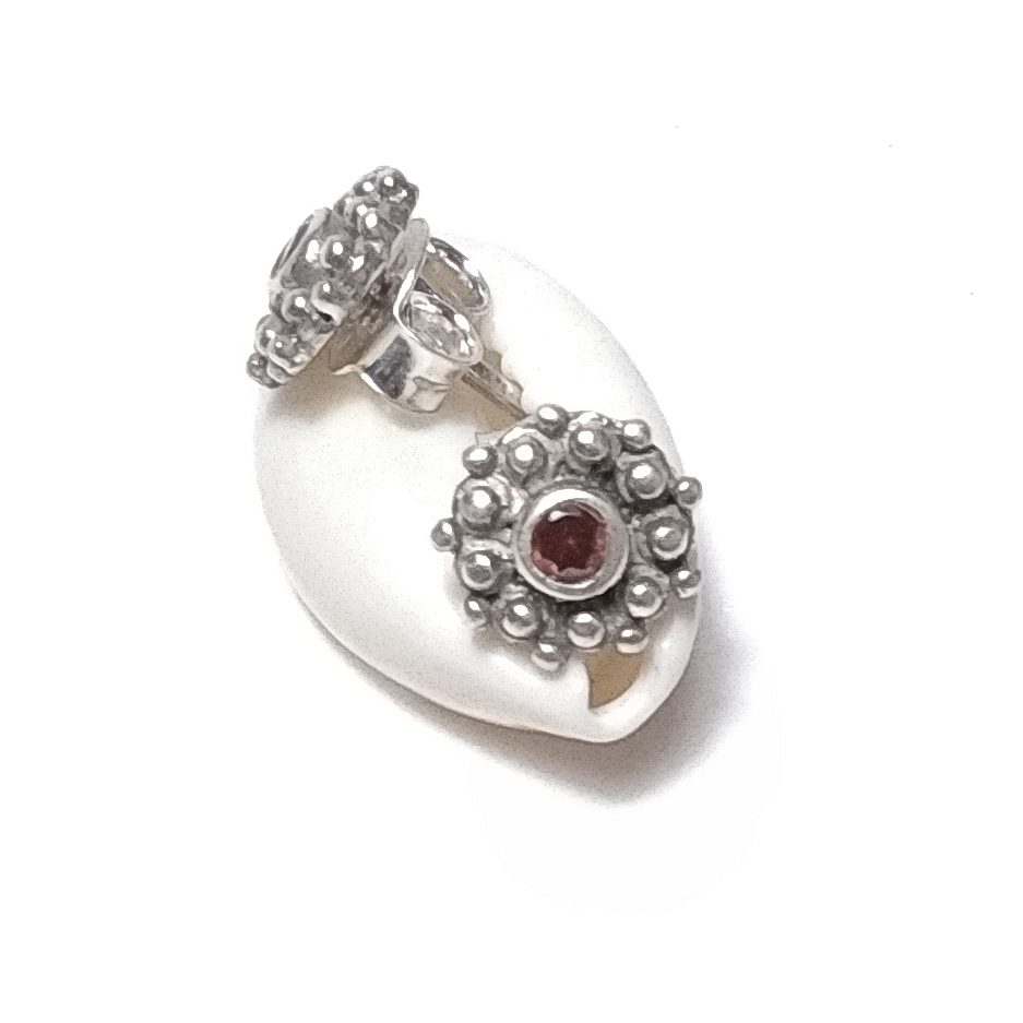 Mini ORECCHINIArgento 925 ORECCHINIGranato | orecchini da lobo