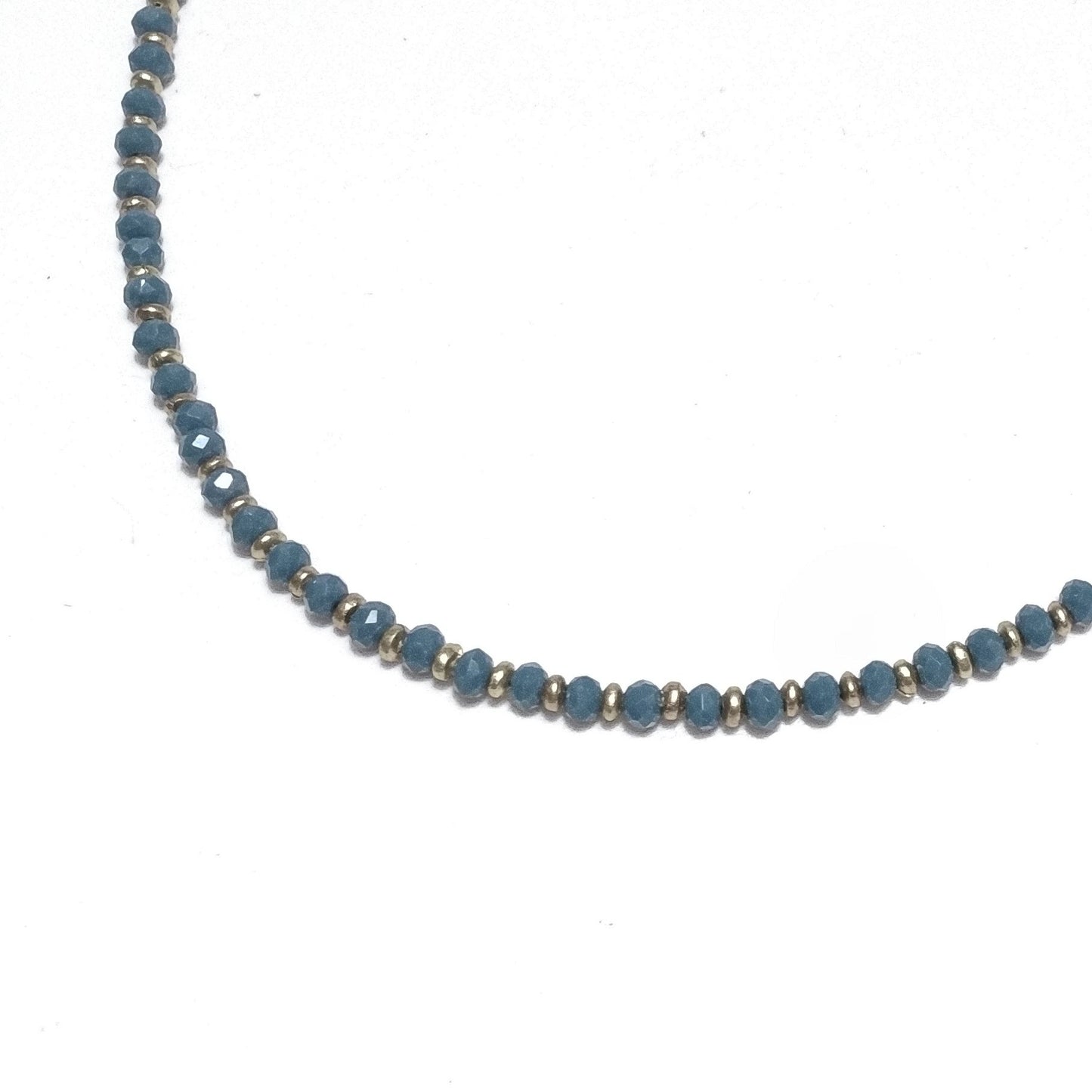 Collana choker girocollo artigianale in ottone - MULADI