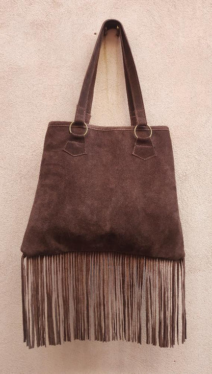 Borsa artigianale realizzato con KILIM e Cuoio